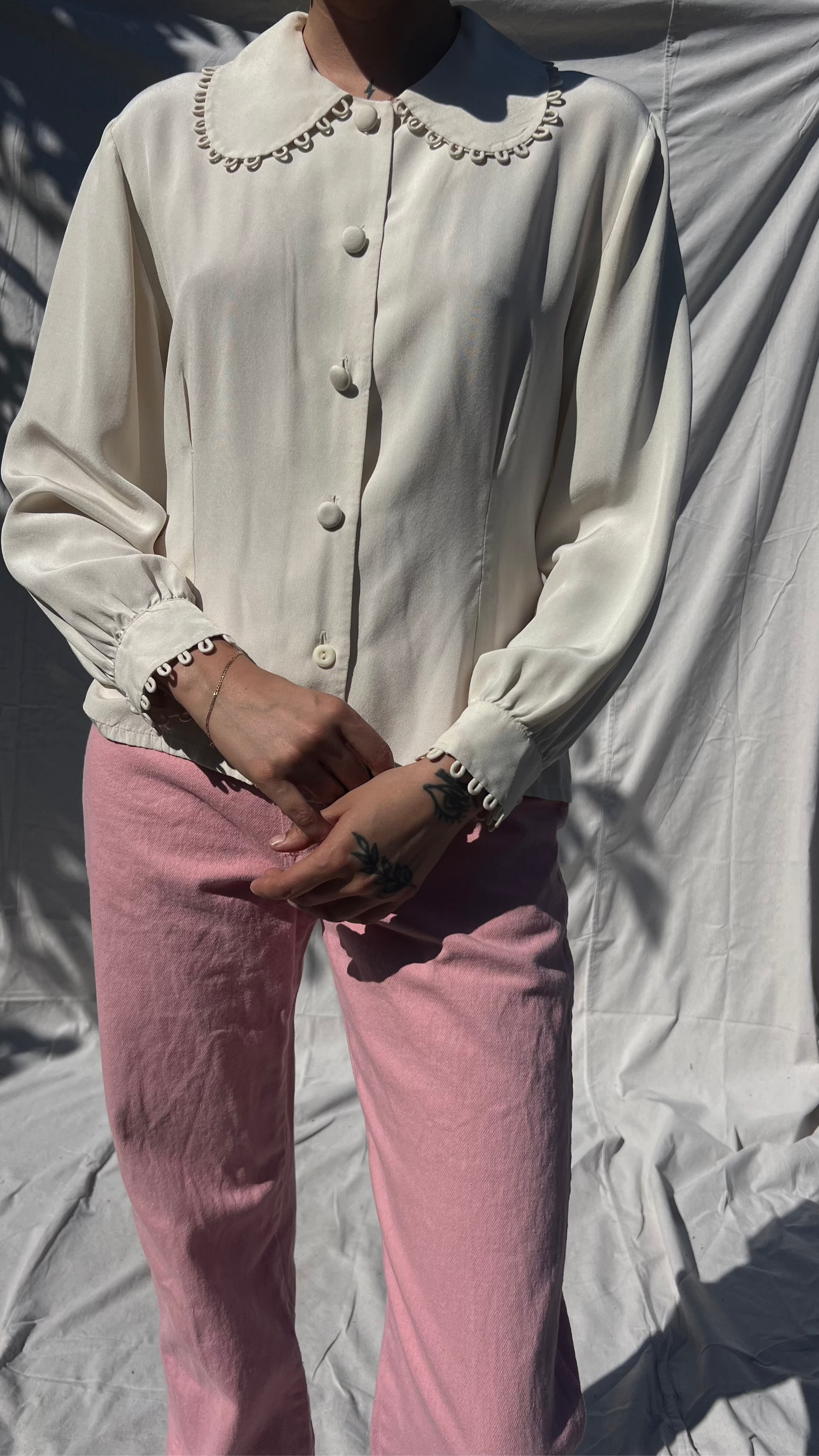 Sweetheart Button Up
