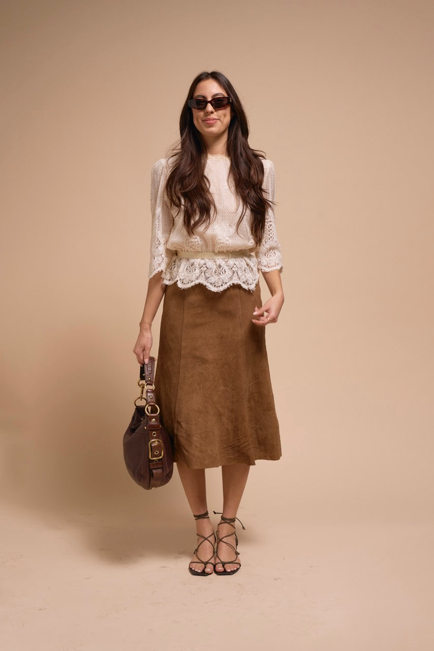 The Sadie Suede Midi