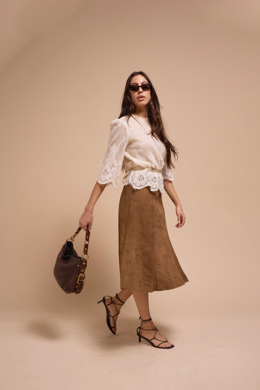 The Sadie Suede Midi