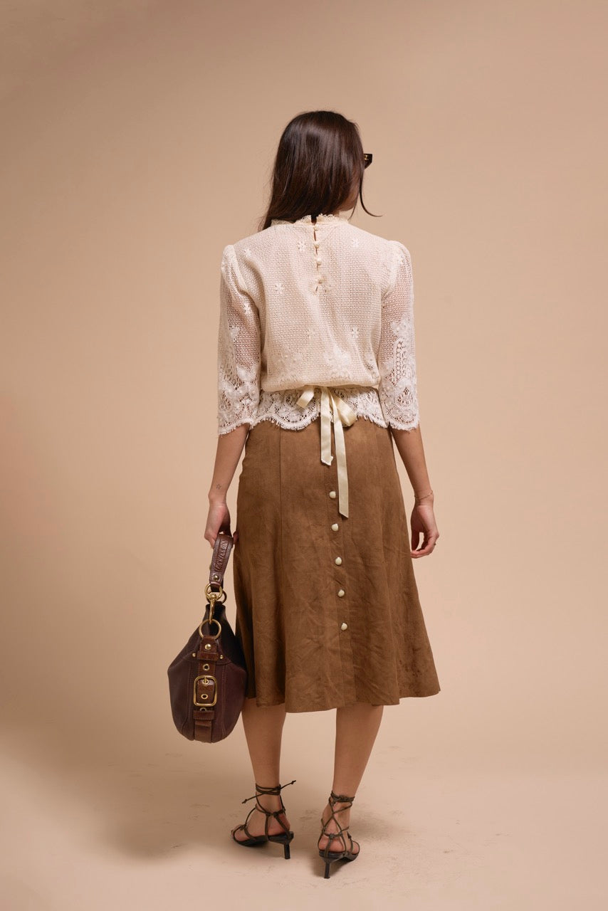 The Sadie Suede Midi